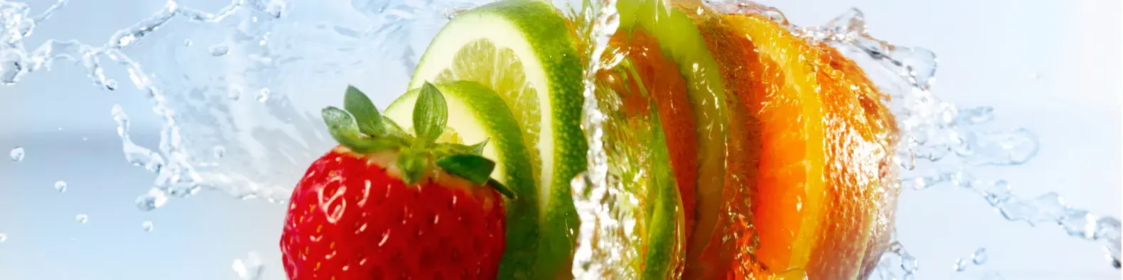 woda owoce