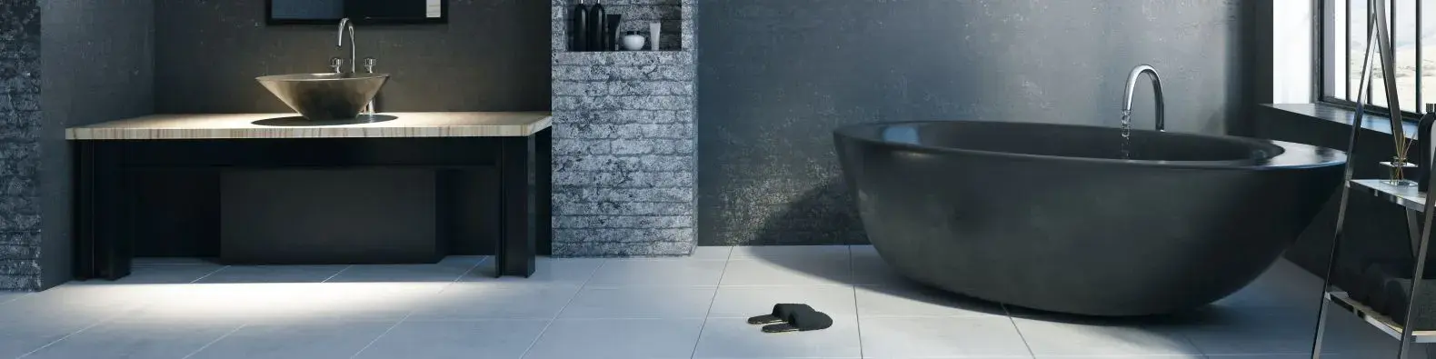 Komu spodoba się łazienka w stylu loft