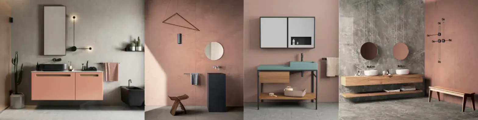 Stylizacje łazienek w stylu Terra Nova