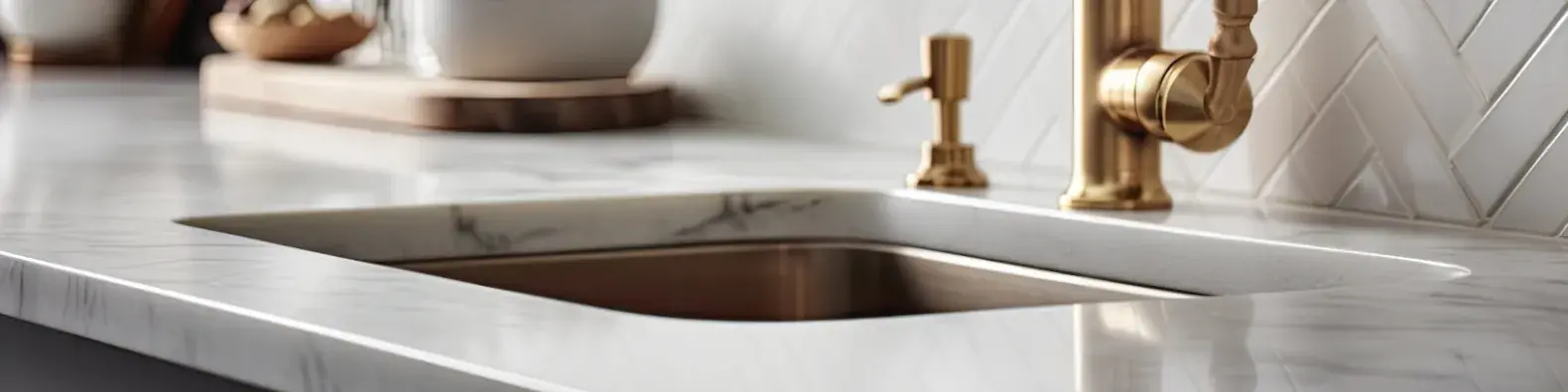 Miedziany zlewozmywak