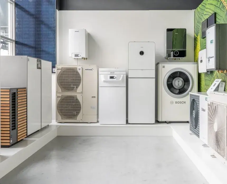 Pompy ciepła w salonie Elements